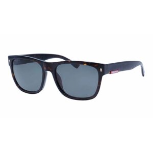 Солнцезащитные очки DSQUARED2, прямоугольные, с защитой от УФ, для мужчин, коричневый