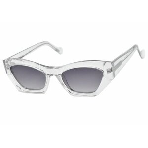 Солнцезащитные очки EIGENGRAU, кошачий глаз, градиентные, с защитой от УФ, для женщин, прозрачный