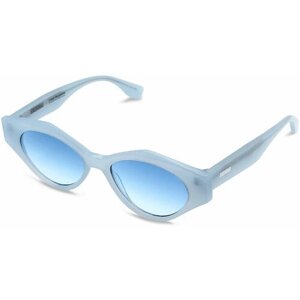 Солнцезащитные очки EIGENGRAU, кошачий глаз, оправа: пластик, градиентные, для женщин, голубой