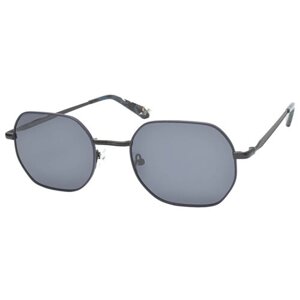 Солнцезащитные очки Elfspirit, шестиугольные, оправа: металл, поляризационные, для мужчин, серый