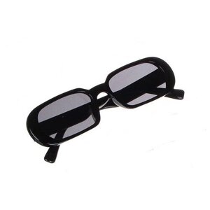 Солнцезащитные очки Galante, овальные, оправа: пластик, с защитой от УФ, для женщин, черный