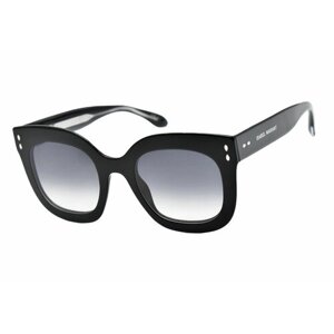 Солнцезащитные очки Isabel Marant, кошачий глаз, с защитой от УФ, градиентные, для женщин, черный