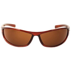 Солнцезащитные очки Kanevin, прямоугольные, оправа: пластик, спортивные, для мужчин, коричневый