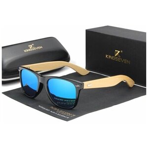 Солнцезащитные очки KINGSEVEN N-5777_Black_Blue, синий