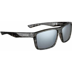 Солнцезащитные очки LEECH, серый, черный