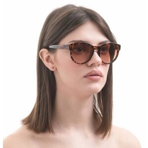 Солнцезащитные очки Мастер К., кошачий глаз, градиентные, с защитой от УФ, для женщин