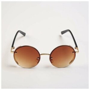 Солнцезащитные очки Мастер К., оправа: металл, с защитой от УФ, градиентные