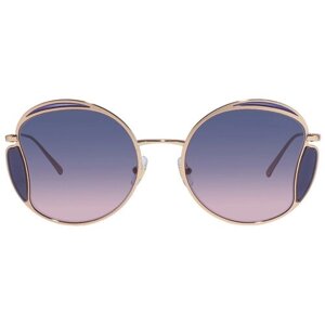 Солнцезащитные очки Miu Miu, голубой, розовый