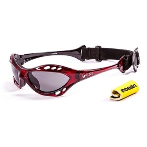 Солнцезащитные очки OCEAN, овальные, ударопрочные, спортивные, поляризационные, с защитой от УФ, устойчивые к появлению царапин, красный