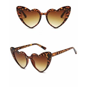 Солнцезащитные очки Очки детские.(сердце 2)-леопард