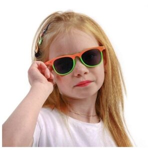 Солнцезащитные очки , оправа: пластик, для мальчиков, разноцветный