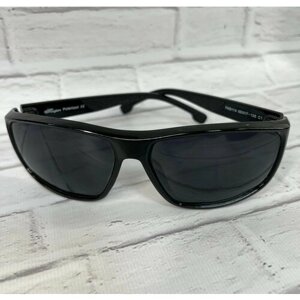 Солнцезащитные очки PM9114, прямоугольные, оправа: пластик, для мужчин, черный