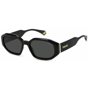 Солнцезащитные очки Polaroid Polaroid PLD 6189/S 807 M9 PLD 6189/S 807 M9, черный