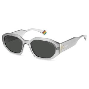 Солнцезащитные очки Polaroid Polaroid PLD 6189/S KB7 M9 PLD 6189/S KB7 M9, серый, бесцветный