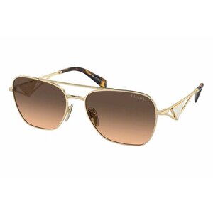 Солнцезащитные очки Prada, коричневый