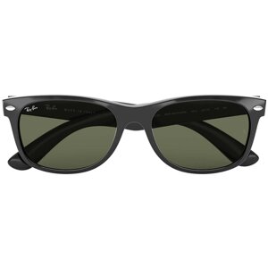 Солнцезащитные очки Ray-Ban, овальные, с защитой от УФ, градиентные, черный