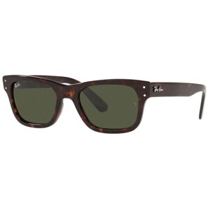 Солнцезащитные очки Ray-Ban, вайфареры, для мужчин, коричневый