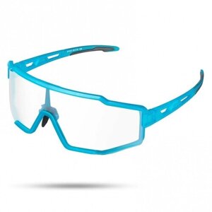 Солнцезащитные очки RockBros, спортивные, фотохромные, голубой