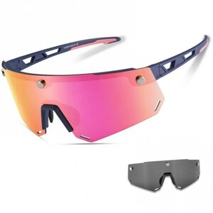 Солнцезащитные очки RockBros, спортивные, поляризационные, синий