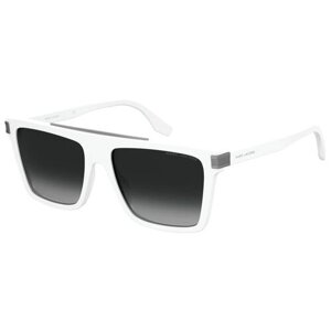 Солнцезащитные очки Safilo, прямоугольные, с защитой от УФ, градиентные, для мужчин, белый