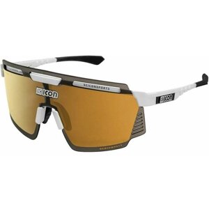 Солнцезащитные очки Scicon 112359, коричневый, белый