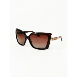 Солнцезащитные очки Шапочки-Носочки P02659-320-P87-1, коричневый