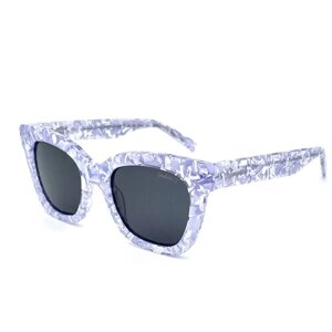 Солнцезащитные очки Smakhtin'S eyewear & accessories, вайфареры, спортивные, поляризационные, с защитой от УФ, для женщин, белый