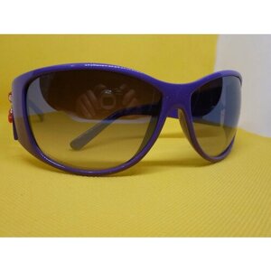 Солнцезащитные очки стиль диор 829121, коричневый, фиолетовый