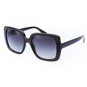 Солнцезащитные очки StyleMark, квадратные, устойчивые к появлению царапин, поляризационные, с защитой от УФ, градиентные, для женщин, коричневый
