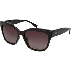 Солнцезащитные очки StyleMark, вайфареры, поляризационные, с защитой от УФ, градиентные, для женщин, коричневый