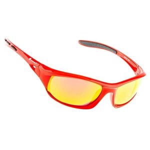 Солнцезащитные очки TAGRIDER, спортивные, с защитой от УФ, поляризационные, красный