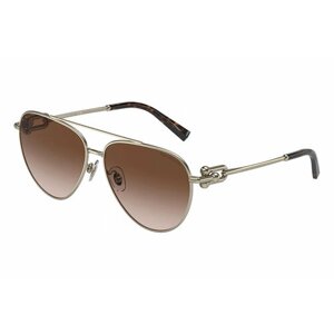 Солнцезащитные очки Tiffany, коричневый
