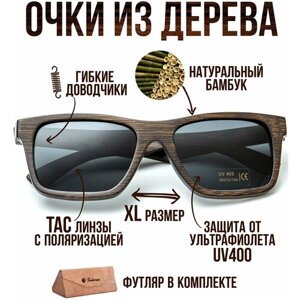 Солнцезащитные очки Timbersun, коричневый, черный