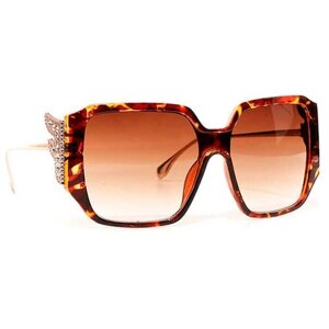 Солнцезащитные очки VITACCI EV21463, для женщин, коричневый