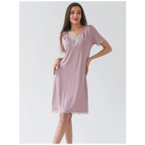 Сорочка Текстильный Край, размер 56, розовый