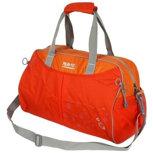 Спортивная сумка Polar, дорожная сумка, ручная кладь, ремень через плечо, нейлон, водоотталкивающая ткань 57 х 34 х 25