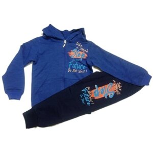 Спортивный костюм для мальчика (850) Синий. Р-р 8 (146) СН