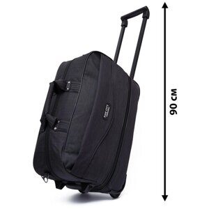 Сумка-тележка Bags-art, 40 л, 25х50х35 см, черный