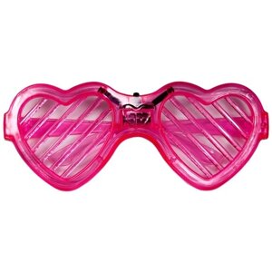 Светодиодные очки сердечки решетка очки-шторки