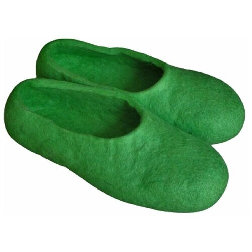 Тапочки ЭХМа, размер 44, зеленый