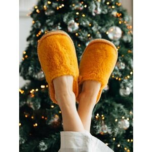 Тапочки Manza, размер 35, оранжевый