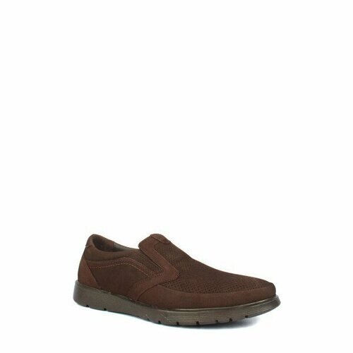 Туфли KC, натуральный нубук, размер 45, коричневый