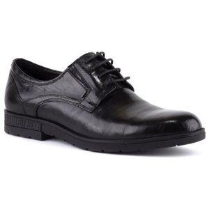 Туфли PM Shoes, демисезонные, натуральная кожа, размер 41, черный