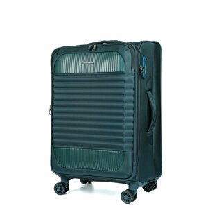 Умный чемодан FABRETTI TRM2311-24-11, 45.9 л, размер M, зеленый