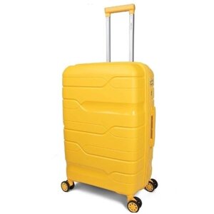 Умный чемодан Impreza, 35 л, размер S, желтый