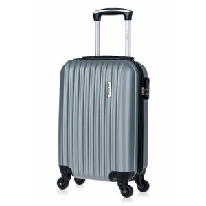 Умный чемодан L'case Ch0588, 30 л, размер XS, серый