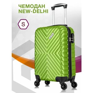 Умный чемодан L'case New Delhi, 33 л, размер S, зеленый