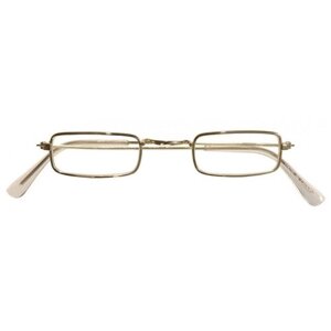 Узкие прямоугольные очки (9672)