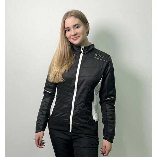 Ветровка moaxsport куртка MOAX navado hybrid женская, размер M, черный