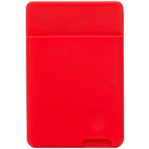 Визитница Activ, 1 карман для карт, 1 визитка, красный